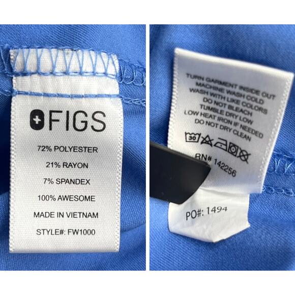 Figs Scrub Set Ceil Blue Zamora Jogger
Pants XSP Catarina Top Size XXS - Picture 15 of 16